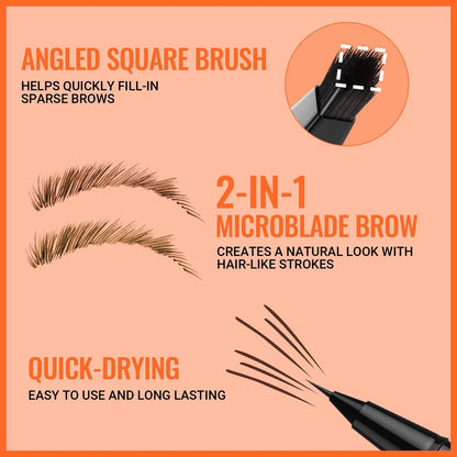 4D Brow Pen & Eyeliner in One