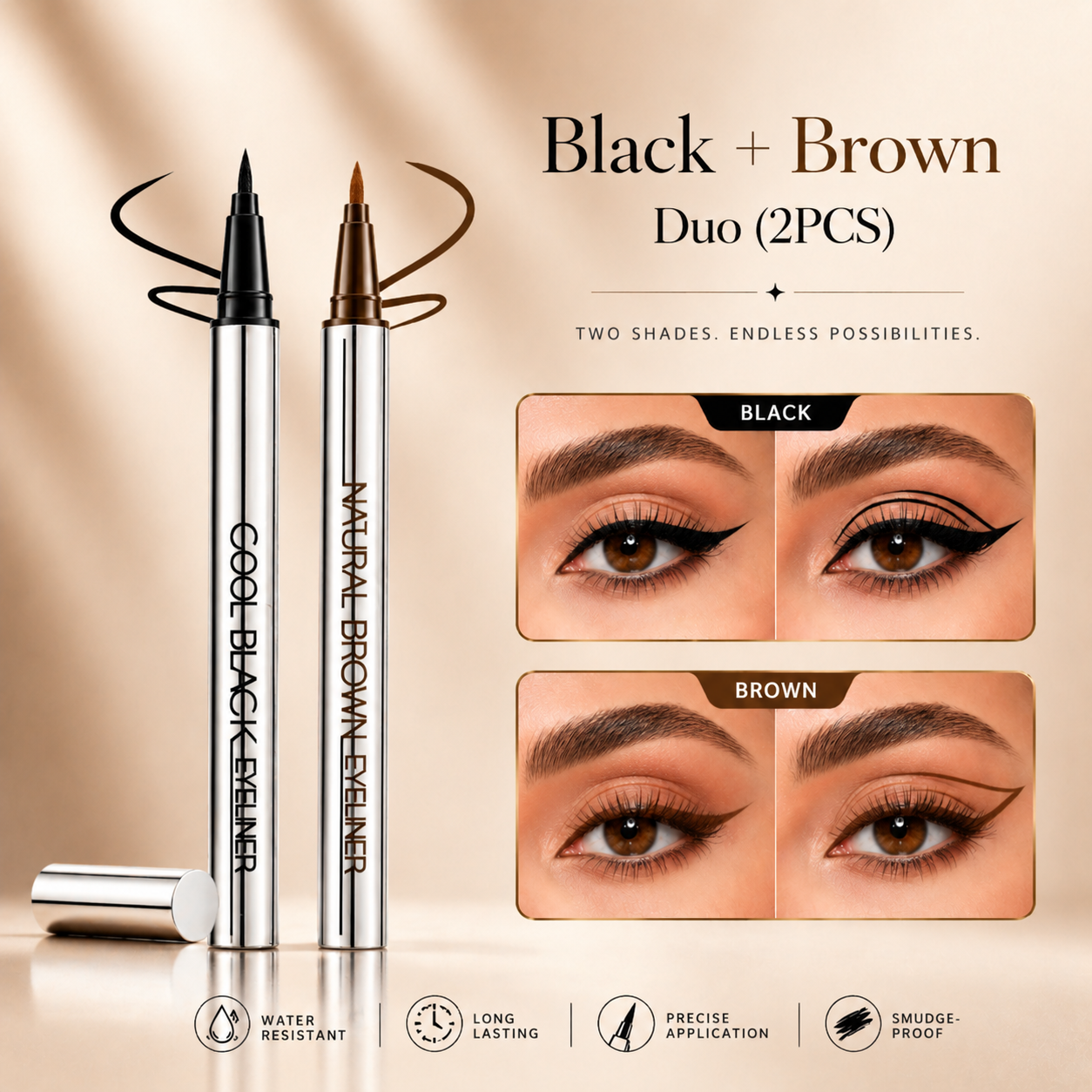 🔥Buy 1 Get 1 Free🔥Waterproof Long-Lasting Eyeliner