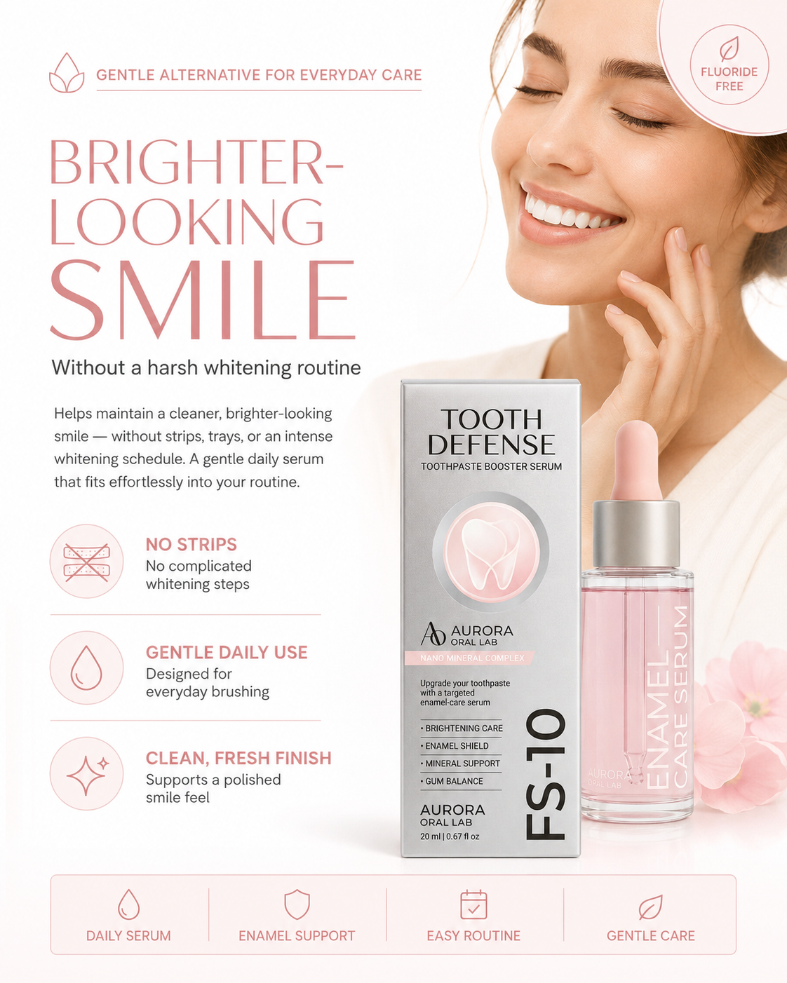 Tooth Armour Fluoride Free Toothpaste Serum