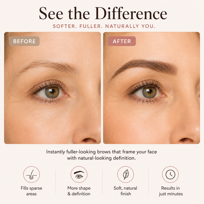 Fuller-Looking Brows in Minutes