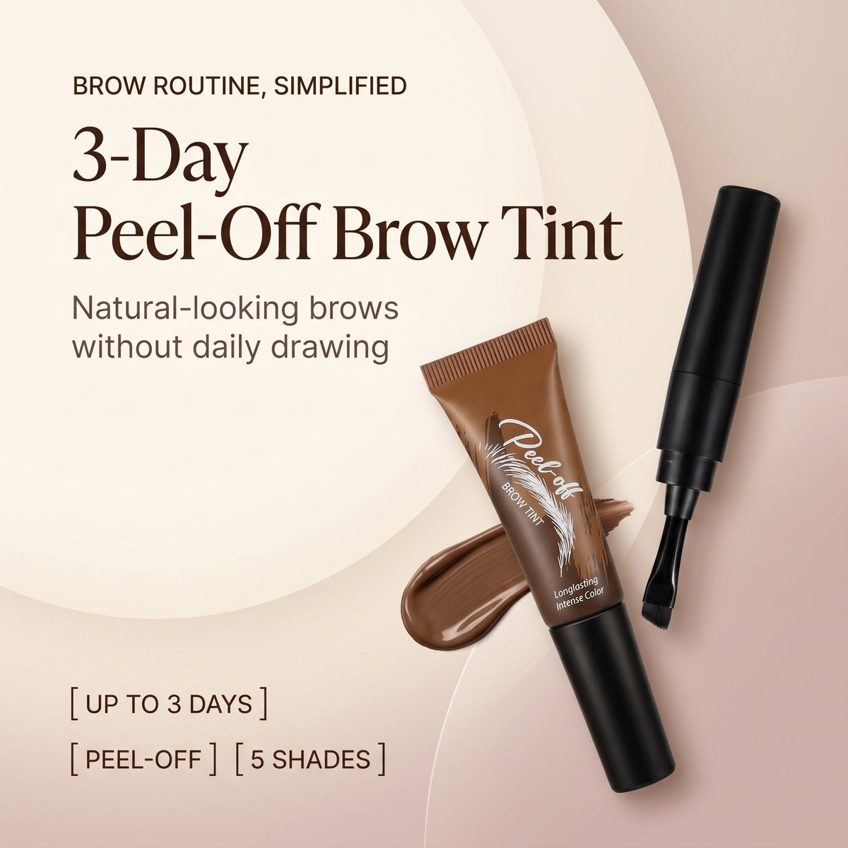 3-Day Peel-Off Brow Tint